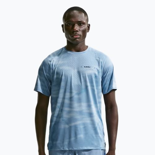 Мъжка тениска за бягане Nike Stride Dri-Fit ADV work blue/light armour blue/aegean storm