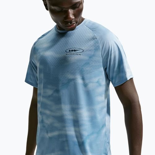 Мъжка тениска за бягане Nike Stride Dri-Fit ADV work blue/light armour blue/aegean storm