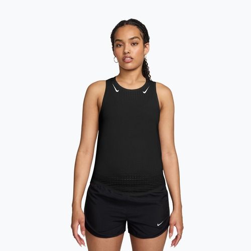 Дамска тениска за бягане Nike AeroSwift Dri-Fit ADV Singlet black/white