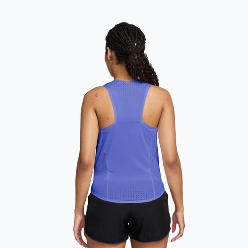 Дамска тениска за бягане Nike AeroSwift Dri-Fit ADV Singlet sapphire/black
