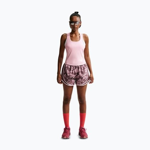 Дамска тениска за бягане Nike Swoosh Run Dri-Fit pink foam/photon dust/white