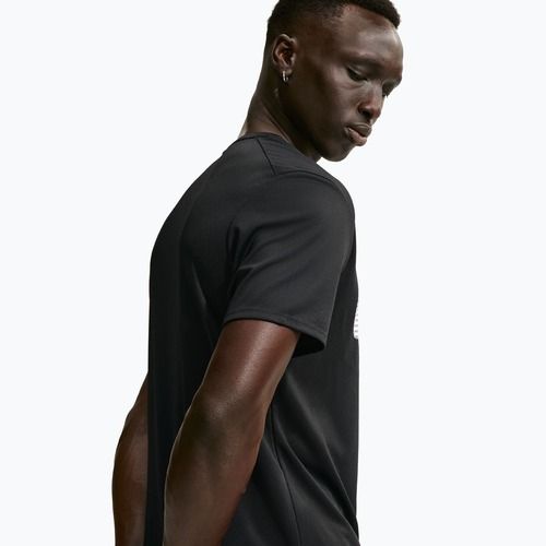 Мъжка тениска за бягане Nike Miler Dri-Fit UV black/white