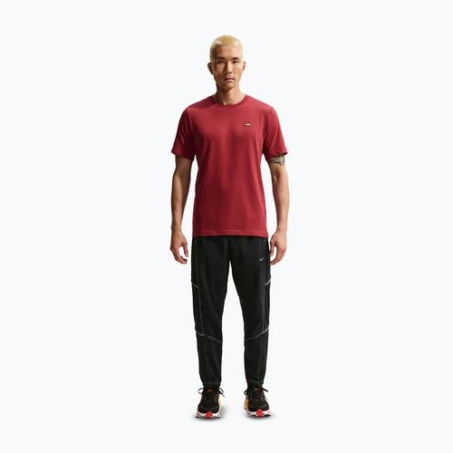Мъжка тениска за бягане Nike Retro Run Dri-Fit team crimson