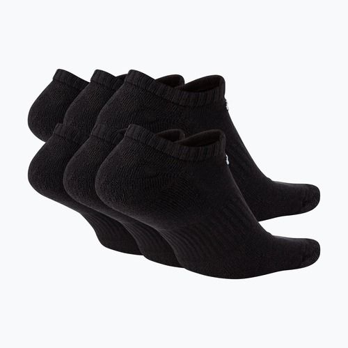 Чорапи Nike Everyday Cushioned No-Show 6 чифта black/white