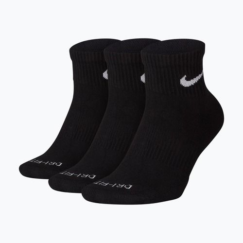 Чорапи Nike Everyday Plus Cushioned Ankle 3 чифта black/white