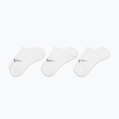 Дамски чорапи Nike Everyday Plus Lightweight Footie 3 чифта white/wolf-grey