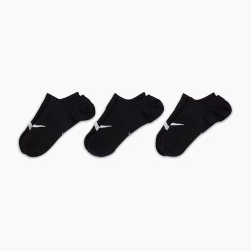Дамски чорапи Nike Everyday Plus Lightweight Footie 3 чифта black/white