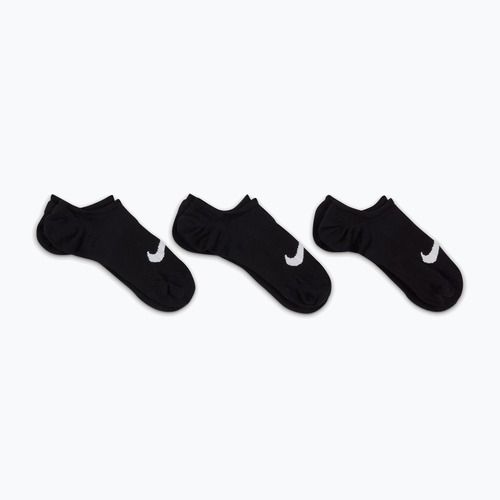 Дамски чорапи Nike Everyday Plus Lightweight Footie 3 чифта black/white
