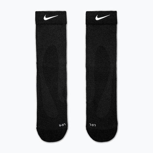 Чорапи Nike Running Wool Micro Crew black/dark smoke grey