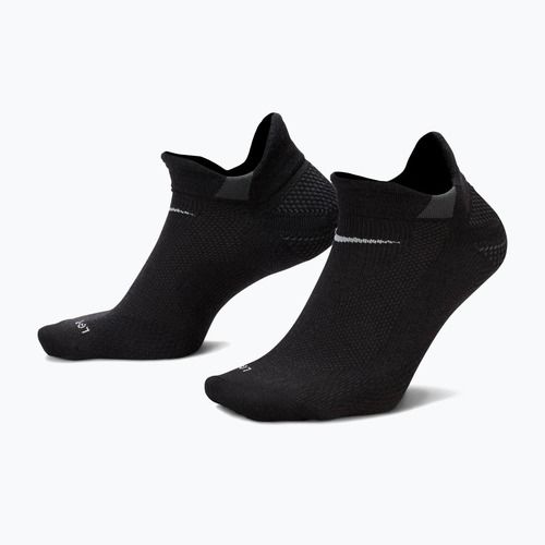 Чорапи Nike Running No-Show Wool black/dark smoke grey/light smoke grey
