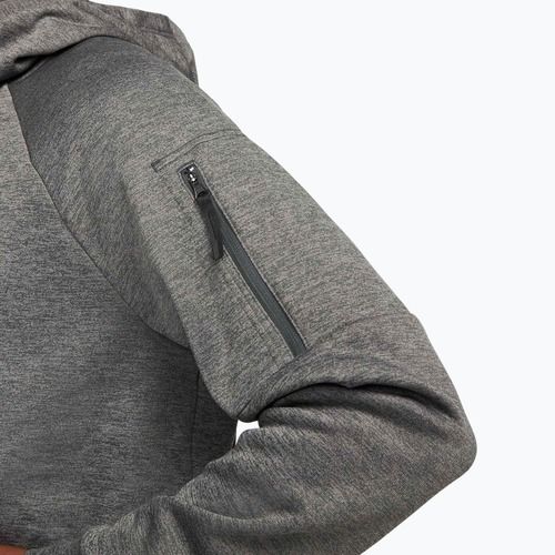 Мъжки суитшърт за тренировка Nike Therma Fit Full-Zip charcoal heathr/dark smoke grey/black