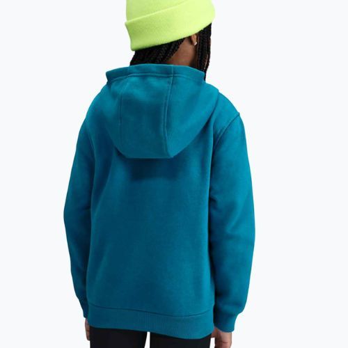 Детски суитшърт Nike Sportswear Club Fleece green abyss/white