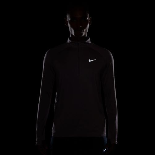 Мъжки суитшърт за бягане Nike Stride 1/4 Zip Dri-Fit light purple