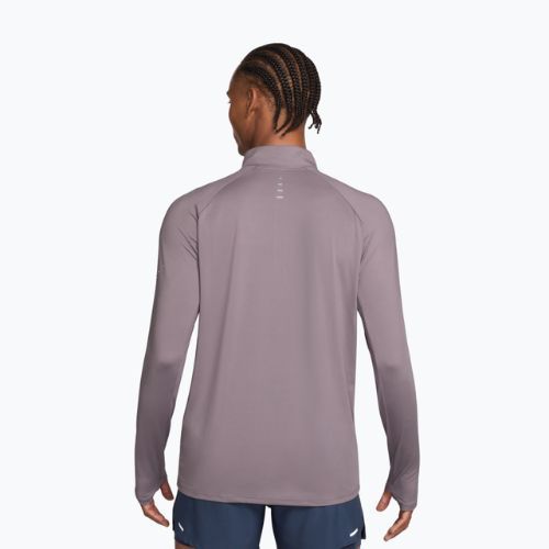 Мъжки суитшърт за бягане Nike Stride 1/4 Zip Dri-Fit light purple