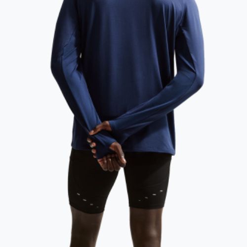 Мъжки суитшърт за бягане Nike Stride 1/4 Zip Dri-Fit midnight navy
