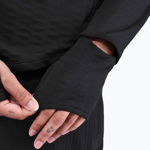 Дамска блуза с дълъг ръкав за бягане Nike Swift Therma-Fit Turtle Neck black