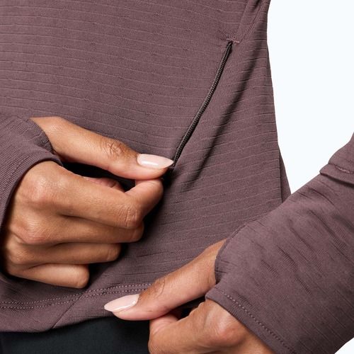 Дамска блуза с дълъг ръкав за бягане Nike Swift Therma-Fit Turtle Neck tattoo