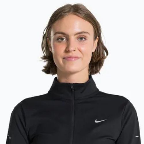 Дамски суитшърт за бягане Nike Swift Dri-Fit Full Zip Mid-Layer black