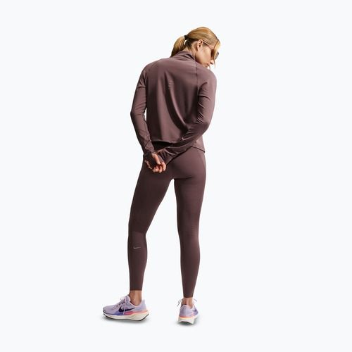 Дамски суитшърт за бягане Nike Swift Dri-Fit Full Zip Mid-Layer tattoo