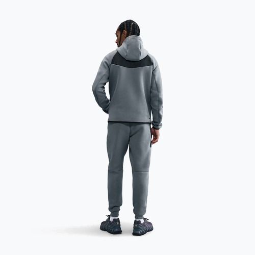 Мъжки суитшърт Nike Tech Windrunner Full-Zip cool grey/dark smoke grey/volt