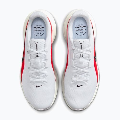Мъжки обувки за бягане Nike Downshifter 14 white/summit white/bright crimson/black