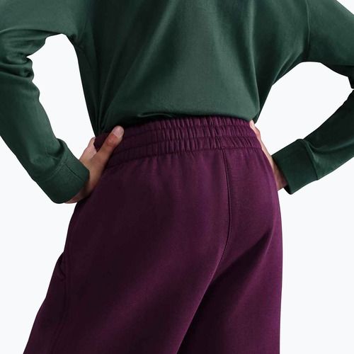 Детски панталони Nike Sportswear Club Fleece bordeaux/bordeaux/white