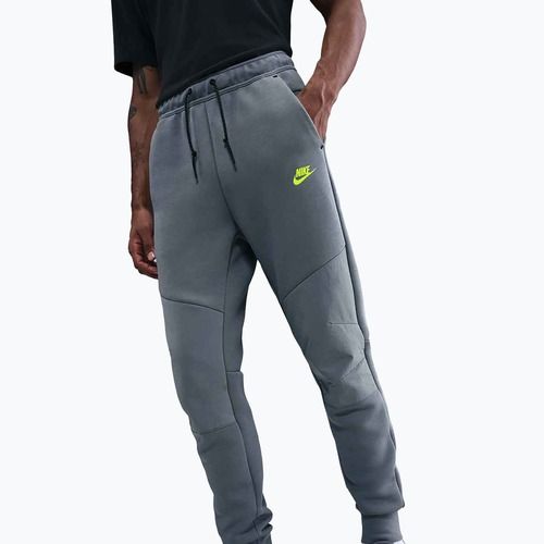 Мъжки панталони Nike Tech Joggers cool grey/cool grey/volt