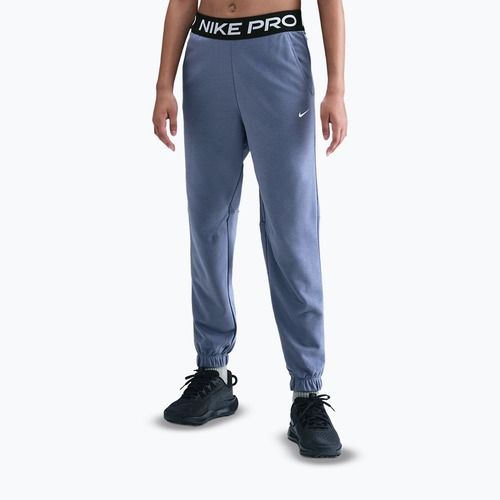Детски панталони Nike Pro Fleece Dri-Fit world indigo/world indigo/black/white