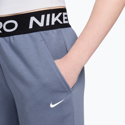Детски панталони Nike Pro Fleece Dri-Fit world indigo/world indigo/black/white