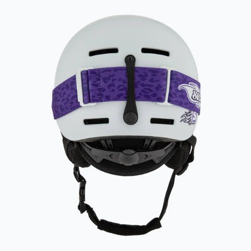 Детска скиорска каска Salomon Player Combo + очила XV Jr ice flow/ice flow mid blue