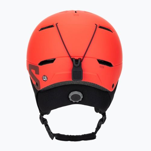 Детска скиорска каска Salomon Husk Jr cherry tomato
