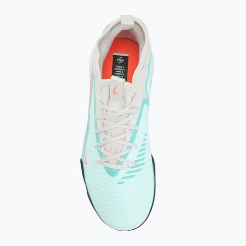 Детски футболни обувки Nike United Phantom 6 Low Academy Jr TF pistachio frost/hyper orange
