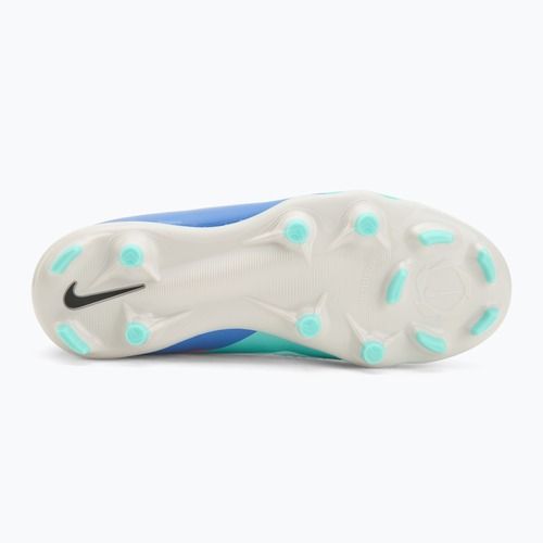 Детски футболни обувки Nike United Phantom 6 High Academy Jr FG/MG pistachio frost/hyper orange