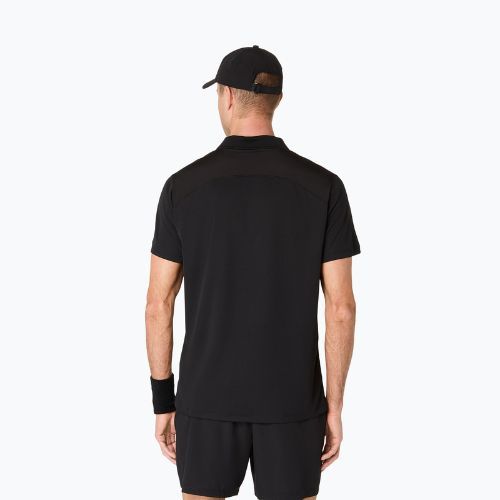 Мъжка поло тениска ASICS Court Polo performance black