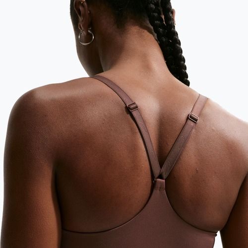 Спортен сутиен Nike Indy Padded Gloss light brown