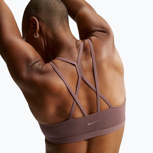 Спортен сутиен Nike Zenvy Strappy Light-Support tattoo/white