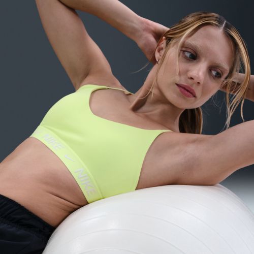 Спортен сутиен Nike Dri-Fit Indy Light Support light lemon twist/white pearl