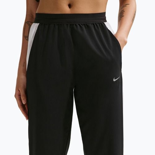 Дамски панталони за бягане Nike Tempo Swoosh Dri-Fit Mid-Rise 7/8 black/white