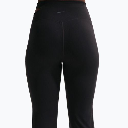 Дамски панталони за тренировка Nike Zenvy High-Waisted Flared black/pcg3c