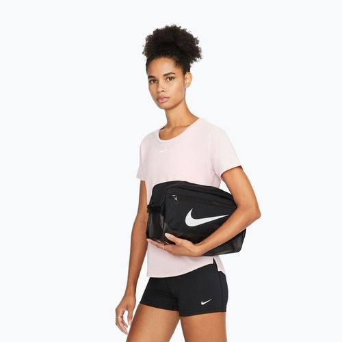 Чанта за тренировка/фитнес Nike Brasilia 9.5 11 l black/black/white