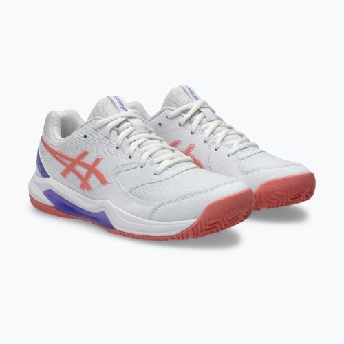 Дамски обувки за падел ASICS Gel-Dedicate 8 Padel W white/guava