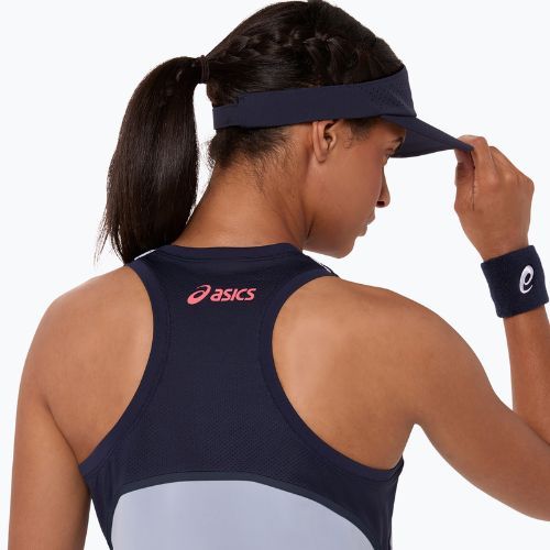 Дамска тениска за тенис ASICS Match Tank W grey/blue