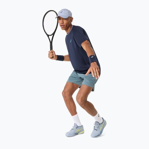 Мъжка фланелка за тенис ASICS Game midnight