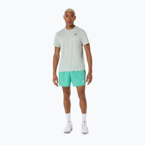 Мъжка тениска за тенис ASICS Court Top cold moss