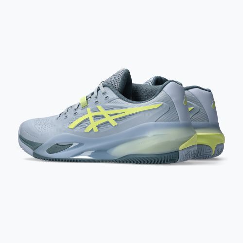 Мъжки тенис обувки ASICS Gel-Resolution X Clay grey blue/pistachio