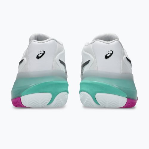 Мъжки тенис обувки ASICS Gel-Resolution X Clay white/aurora green