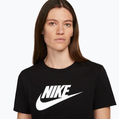 Дамска тениска Nike Sportswear Club Essentials Logo black/white