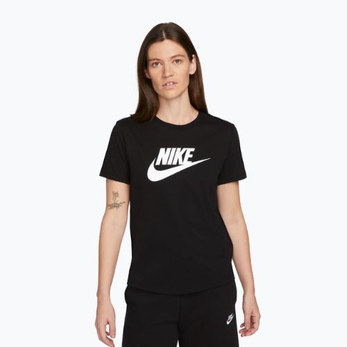 Дамска тениска Nike Sportswear Club Essentials Logo black/white