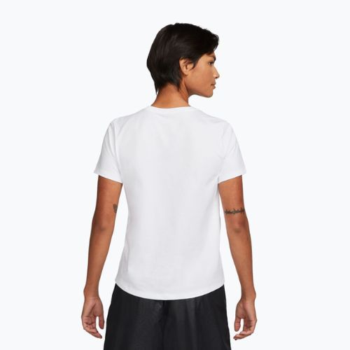 Дамска тениска Nike Sportswear Club Essentials Logo white/black