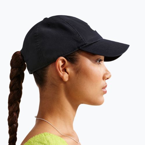 Шапка с козирка Nike Club Unstructured Futura Wash black/mean green